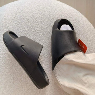 Dép đúc NK Calm Slide quai ngang xăng đan Nữ Nam đi trong nhà fullsize đế cao su EVA siêu nhẹ xịn dập logo và form chuẩn