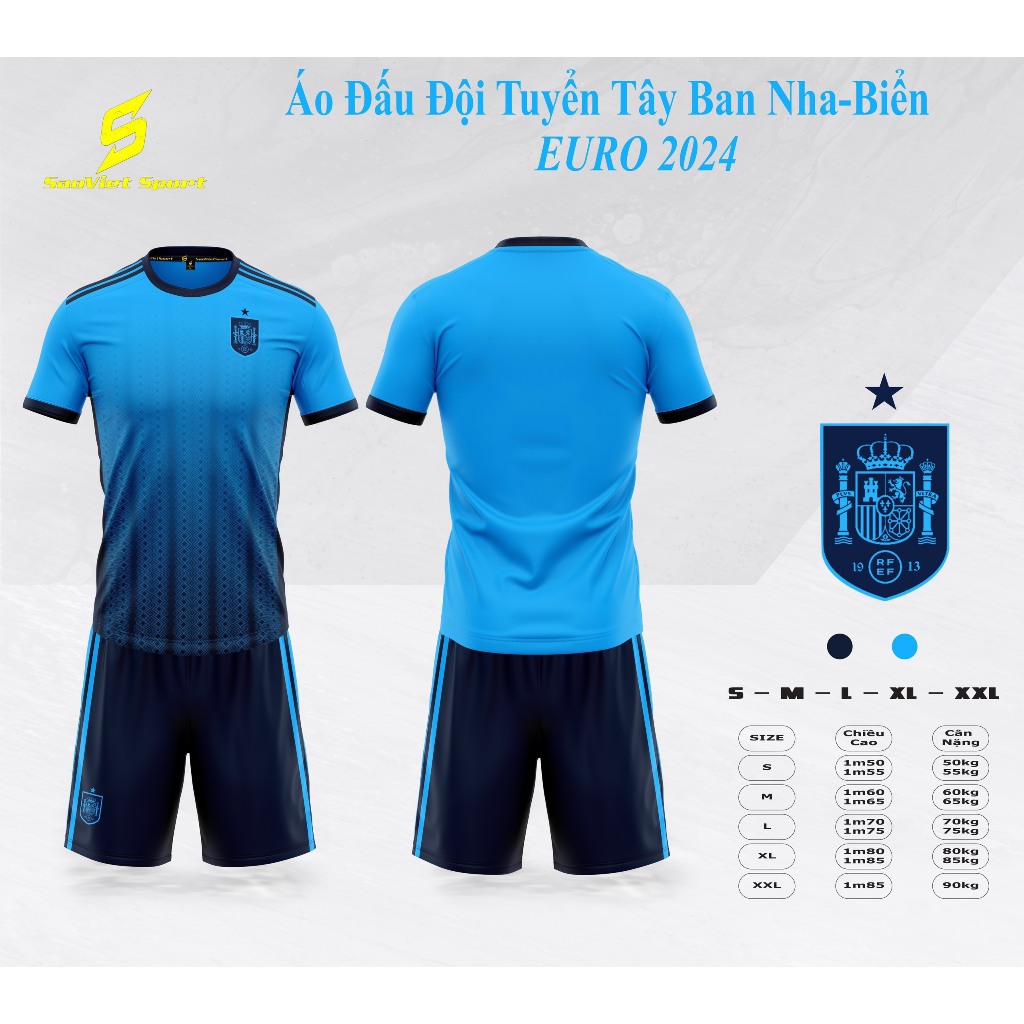 Quần Áo Đá Banh Áo Đấu Các Đội Tuyển EURO 2024