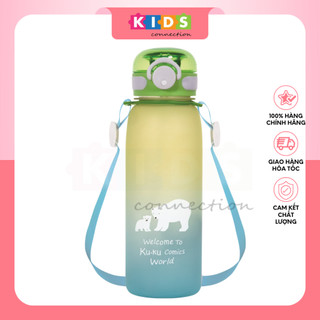 Bình uống nước có ống hút cho bé bằng nhựa tritan ku.ku duckbill ku5620 - 700ml
