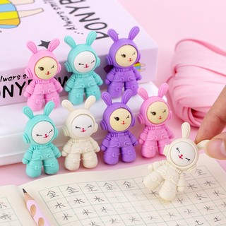 Tẩy chì THỎ PHI HÀNH GIA hoạt hình dễ thương, gôm tẩy chì cute quà tặng cho học sinh sinh viên