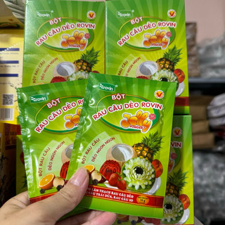 Bột rau câu dẻo rovin hoàng yến gói lẻ 10g