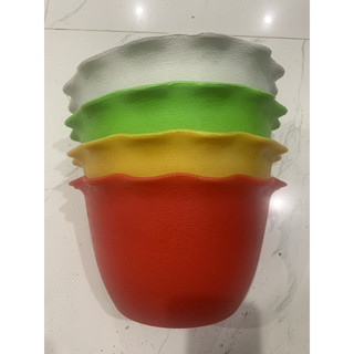 Chậu ốp tường trồng cây, hoa- Chậu treo tường trồng cây, chậu bán nguyệt ốp tường loại 1