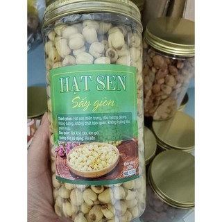 Sen sấy ăn liền. sen sấy không đường ăn giòn béo. hạt sen sấy vừa ngon vừa lành. sen hội an.