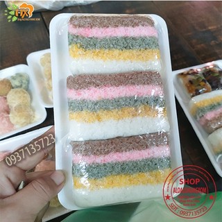 Bánh gạo hàn quốc 5 màu