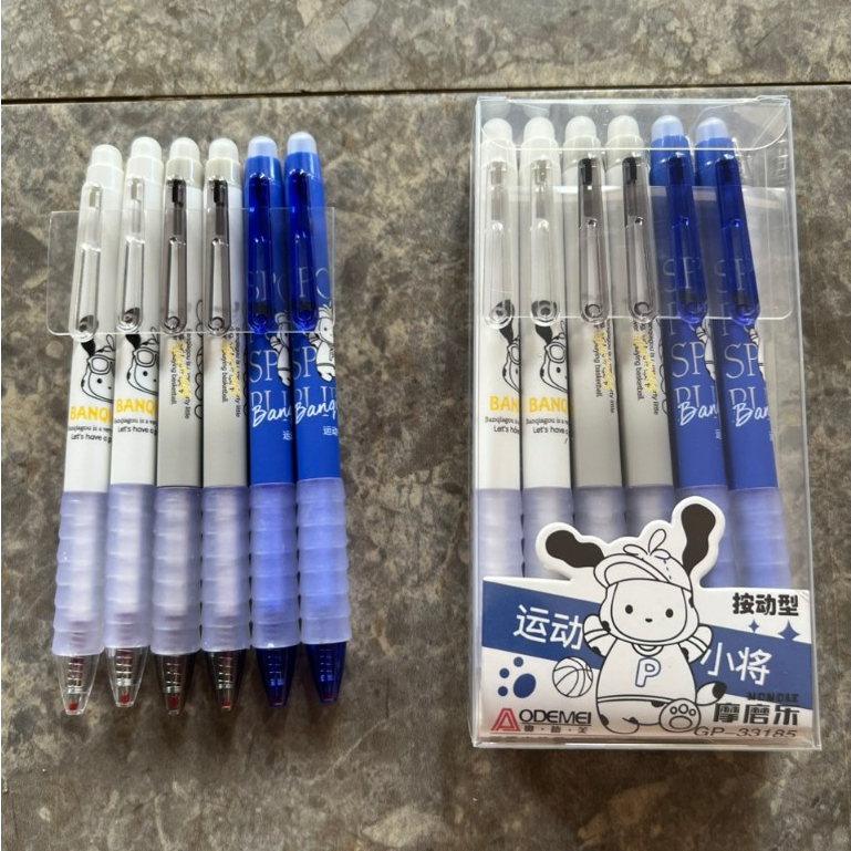 Bút Gel Bút Nước Xóa Được Loại Bấm Ngòi 0.5mm ODEMEI - Camshop