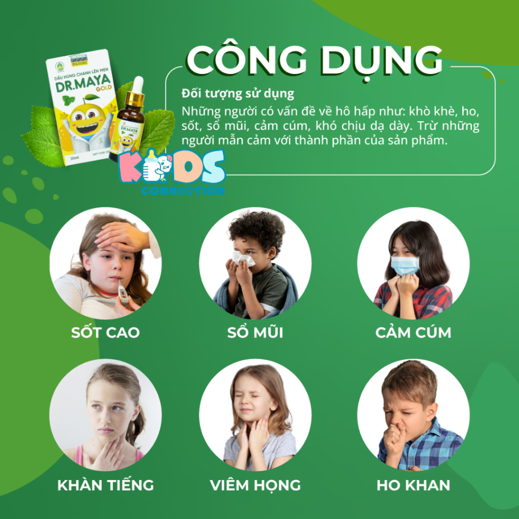 Dầu húng chanh lên men Minion Gold 30ml giảm ho, khò khè, tăng đề kháng