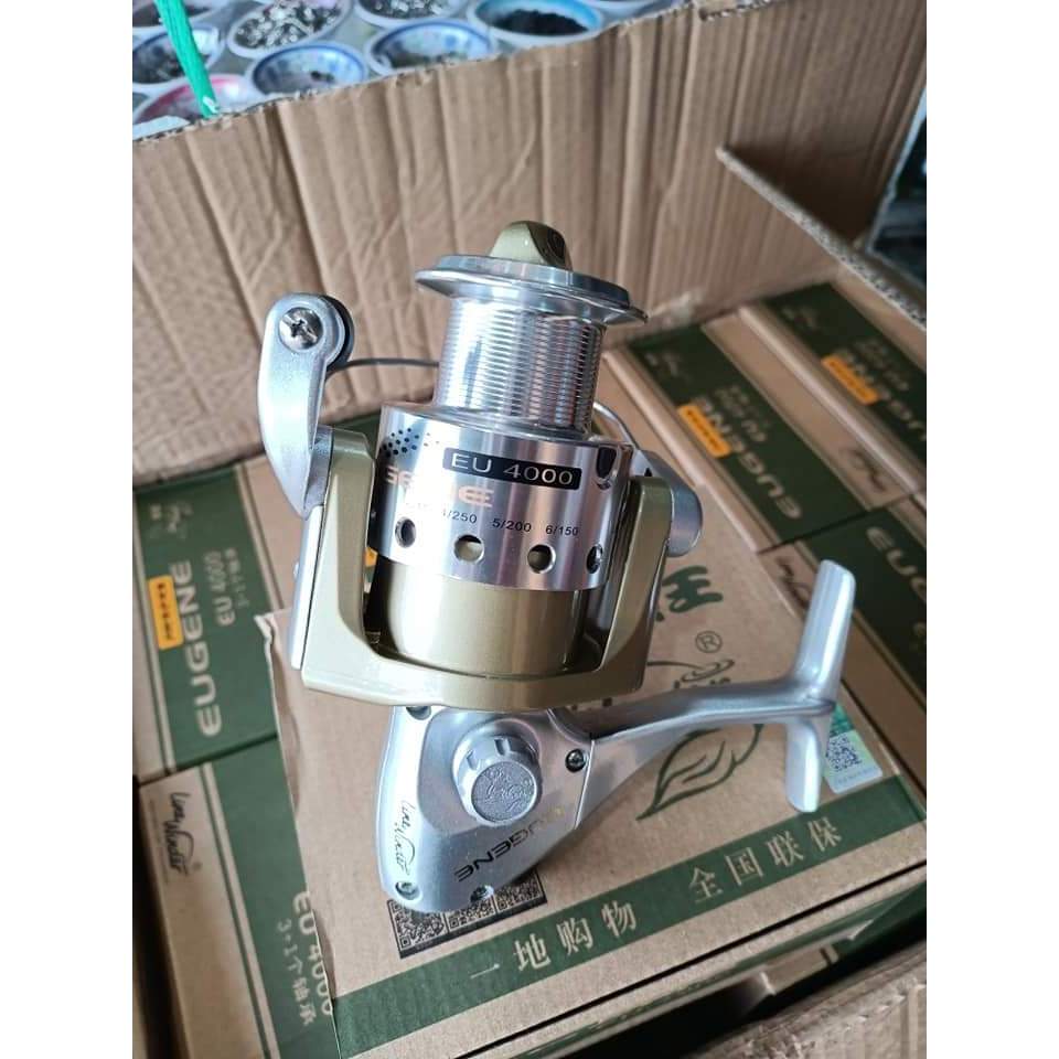 Máy câu cá Line Winder EU 7000 nồi đồng cối đá