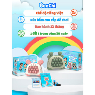 Pop it điện tử xả stress theo nhạc Tiếng Việt - Tiếng Anh - Đồ chơi giải trí rèn luyện khả năng tập trung, phản xạ