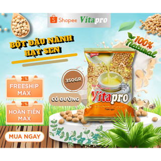 BỘT ĐẬU NÀNH HẠT SEN VITAPRO-SỨC BẬT TỪ THIÊN NHIÊN 100% NGUYÊN CHẤT