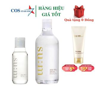 Nước tẩy trang Sum37 3 trong 1 tặng kèm Sữa rửa mặt- Su:m37° Skin Saver Essential Cleansing Water 100ml; 400ml