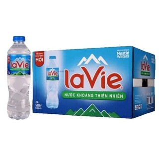 Thùng Nước Khoáng Lavie 24 Chai 500ml