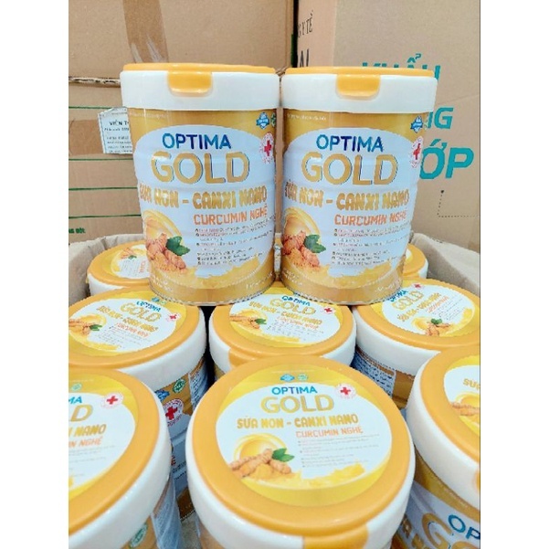 Sữa non canxi nano optima gold.Canxinano Curcumin Nghệ