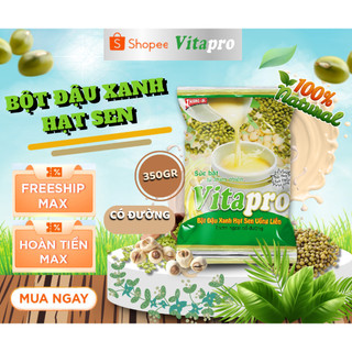 BỘT ĐẬU XANH HẠT SEN VITAPRO - MÓN QUÀ TỪ THIÊN NHIÊN PHÙ HỢP VỚI TẤT CẢ MỌI NGƯỜI