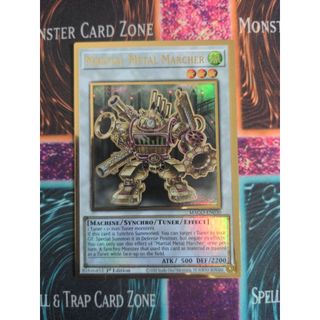 [ Dưa Hấu Yugioh ] Lá bài thẻ bài Martial Metal Marcher - Premium Gold Rare - Tặng bọc bài nhựa bảo quản
