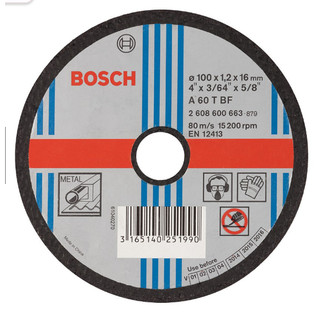 Đá cắt sắt 100mm - 105mm bosch
