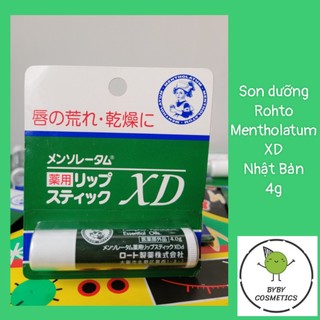 Son dưỡng Rohto Mentholatum XD Nhật Bản 4g