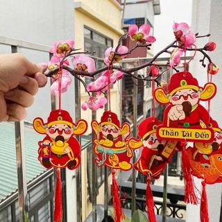 Dây treo Tết - treo cành đào - cây quất