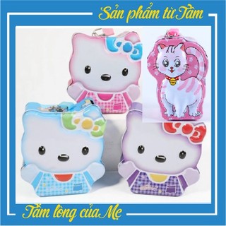 Két Sắt Cho Bé Đựng Tiền Mini Hình Mèo Kytty, Mèo Xinh Heo Ô tô - Có Khóa Tết 2024