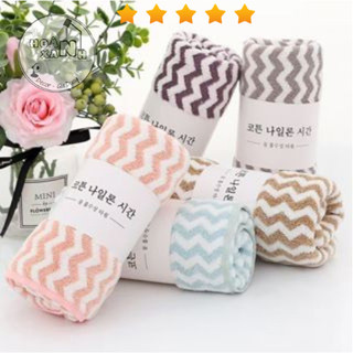 Khăn mặt lông cừu hàn quốc mềm mịn thấm nước - khăn mặt sợi bông hàn quốc an toàn tự nhiên