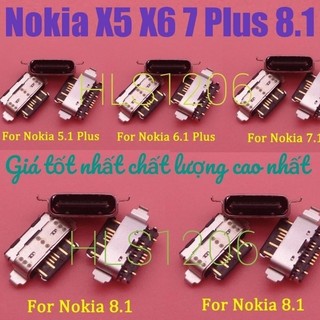 Chân sạc nokia 8.1 x7 x6 x5