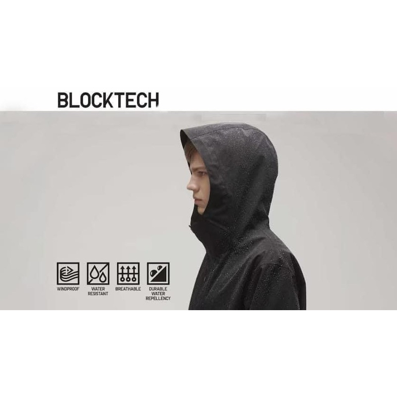 Gió parka blocktech Uniqlo chính hãng