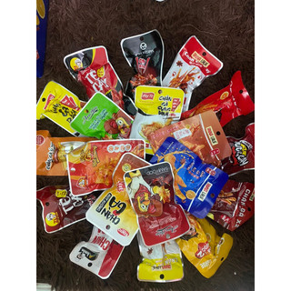combo mix đủ vị chân gà có xương của các hãng khác nhau
