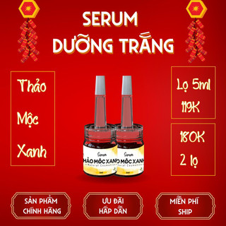 [SẴN HÀNG] Thảo Mộc Xanh X5 - Dưỡng trắng da căng bóng