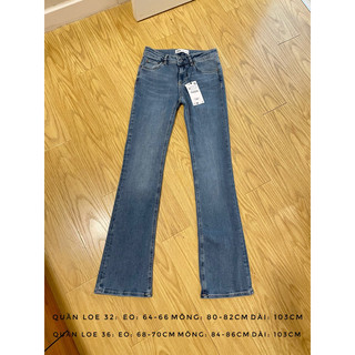 [Auth] Quần jean Zara Spain size 32,34,36 (sz 25,26,27)
