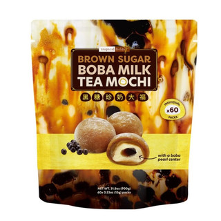 Date 11 / 2024 - bánh mochi trà sữa trân châu đường đen brown sugar boba milk tea mochi 900gr