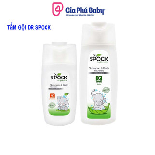 Sữa tắm gội Dr spock organic cho bé ( 0m+ và 6m+ ) Chai 400ml