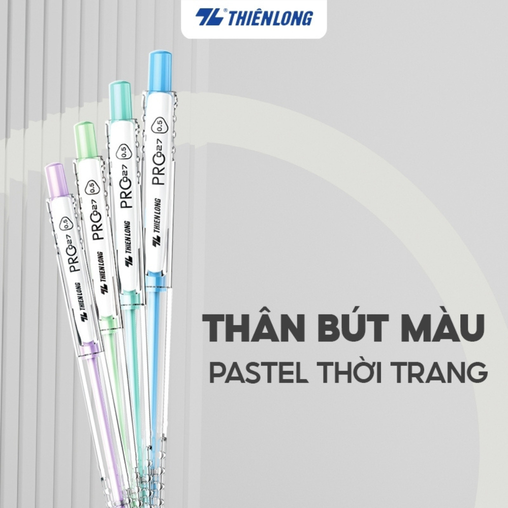 Bút Bi Pro 027 0.5 mm - Thiên Long TL-105 - Mực Đen