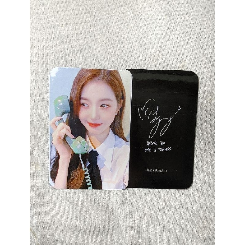 Card Bo Góc Jang Wonyoung-Ive 5.5-8.5cm