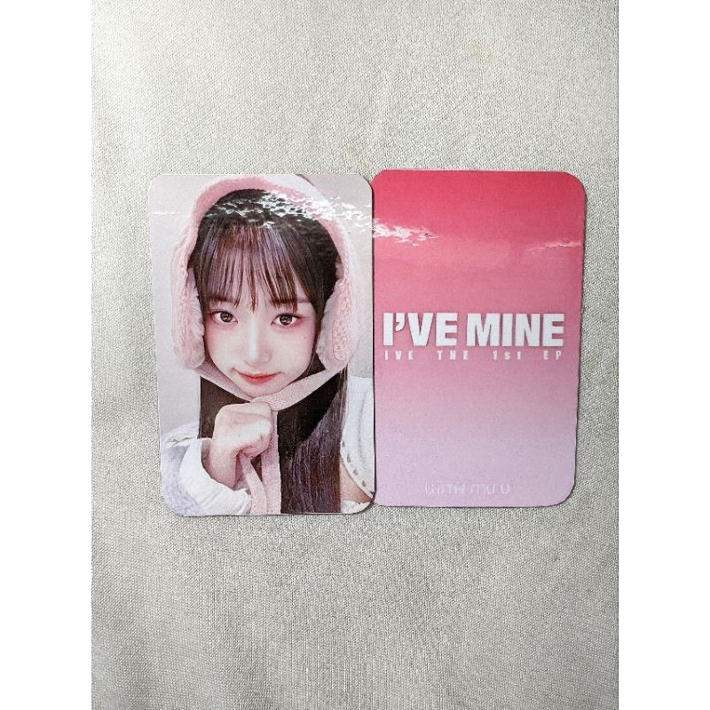 Card Bo Góc Jang Wonyoung-Ive 5.5-8.5cm