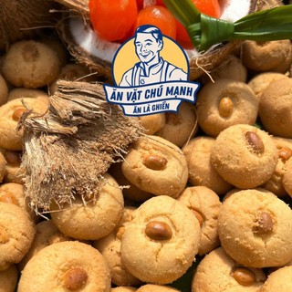 Bánh Bột Đậu Phộng Trứng Muối - Ăn Vặt Chú Mạnh