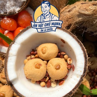Bánh Bột Đậu Phộng Trứng Muối - Ăn Vặt Chú Mạnh