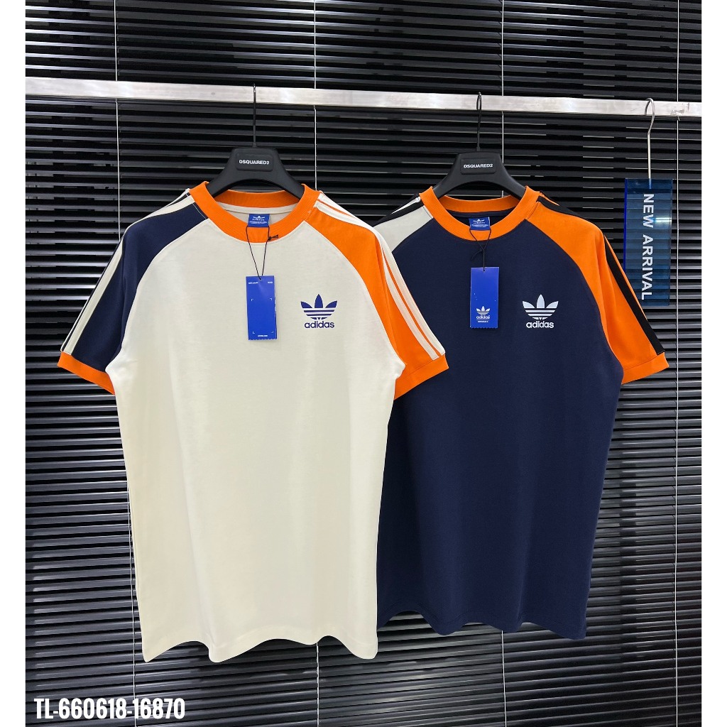 🔥Hot🔥Áo thun Adidas Neo phối vai thiết kế hot trend Nam nữ New 2024