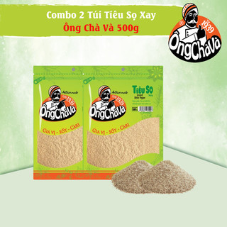 Combo 2 túi tiêu sọ xay ông chà và 500g
