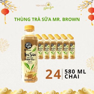Trà sữa đài loan mr.brown chai 580ml