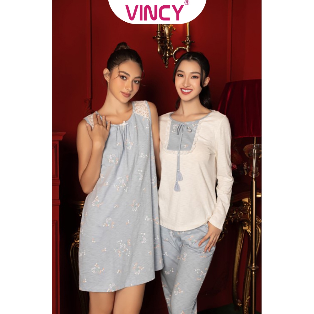 Bộ Đồ Thun Dài Nữ Vincy BTD080W21