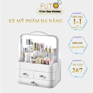 Kệ đựng đồ mỹ phẩm có thể tách rời - kệ để đồ trang điểm 3 tầng