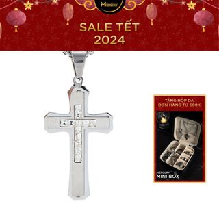 Vòng cổ nam Mercury CZ Cross - Trang sức, phụ kiện thời trang Unisex