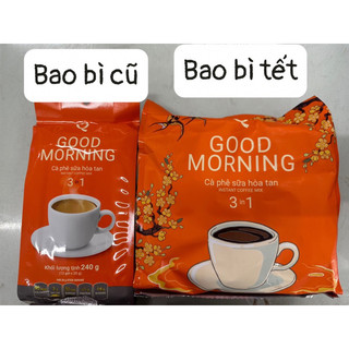 Cà phê sữa hoà tan good morning 480g - mẫu cũ