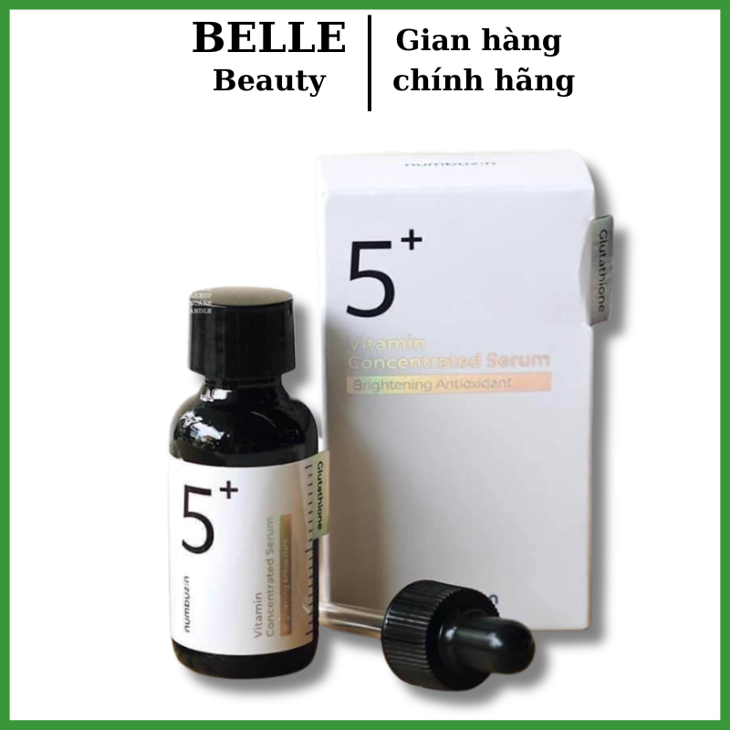 Serum NUMBUZIN NO 5 Serum Trắng Da, Mờ Thâm Nám Numbuzin No 5 Vitamin Concentrated Serum 30ml / Bell