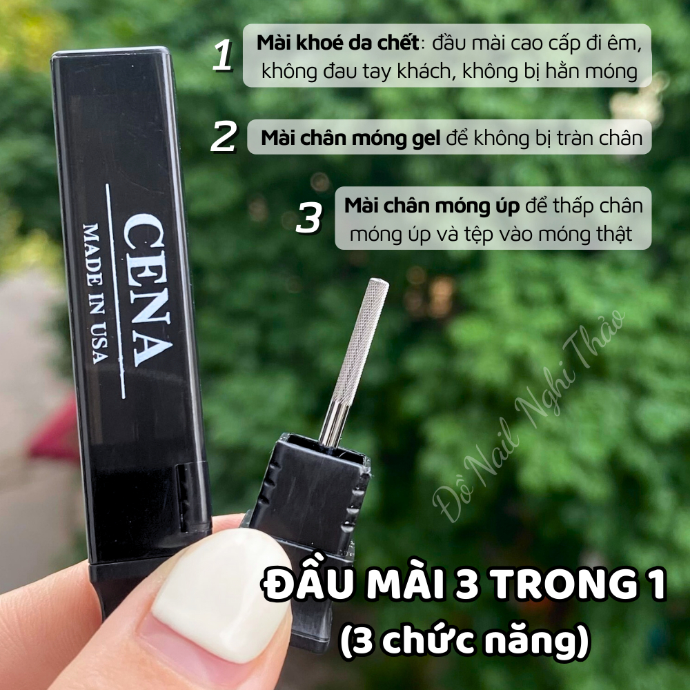 Đầu mài móng 3 trong 1 CENA Nghi Thảo