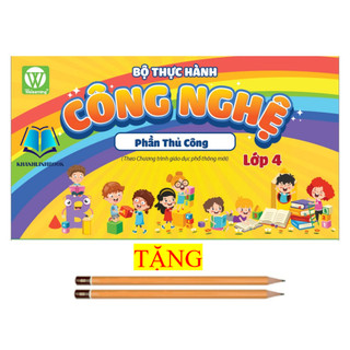 Bộ thực hành công nghệ lớp 4 - phần thủ công