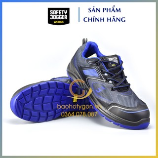 Giày bảo hộ chống đinh siêu nhẹ, chống tĩnh điện EDS - Jogger Cador S1P xanh