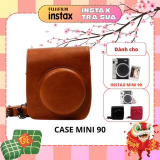 Túi đựng máy ảnh instax Mini 90 CAIUL bằng da