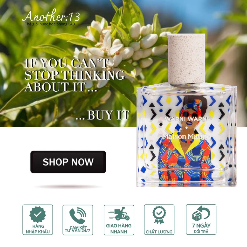 ⁂︎ 10ml ┊ Nước Hoa Unisex Maison Matine Warni Warni / EDP