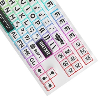 Keycap Emo Peppemint cherry profile PBT dyesub bàn phím cơ Mitoby Studio