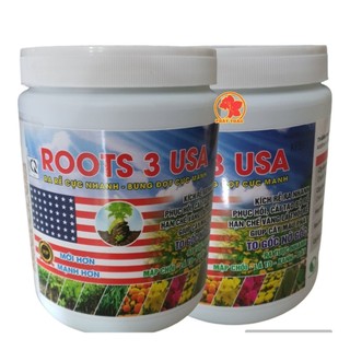 Phân Bón Lá ROOTS 3 USA - Ra Rễ Cực Mạnh, Phục Hồi Rễ, Hạn Chế Thối Rễ (500g)
